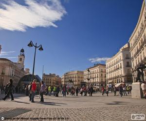 yapboz Puerta del Sol, Madrid